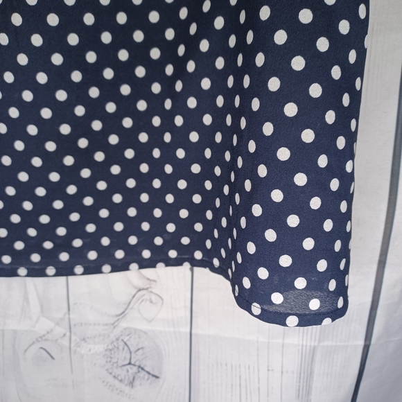 J.Crew Polka Dot Sleeveless Top - Picture 5 of 11